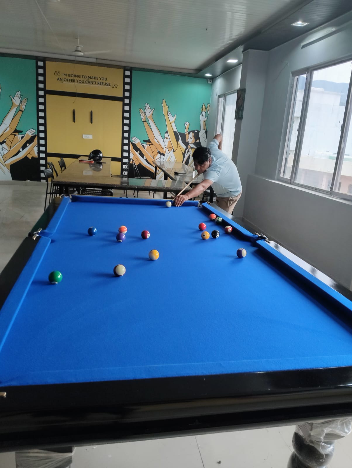 Student recreation area at Stag House Hostels