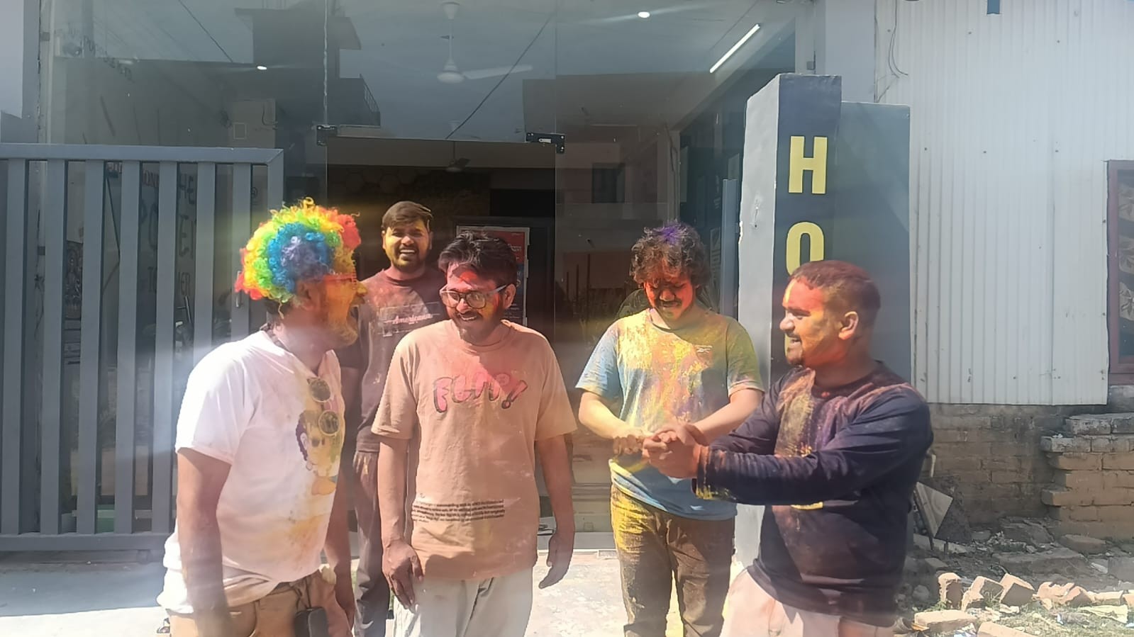 Holi event at Stag House Hostels
