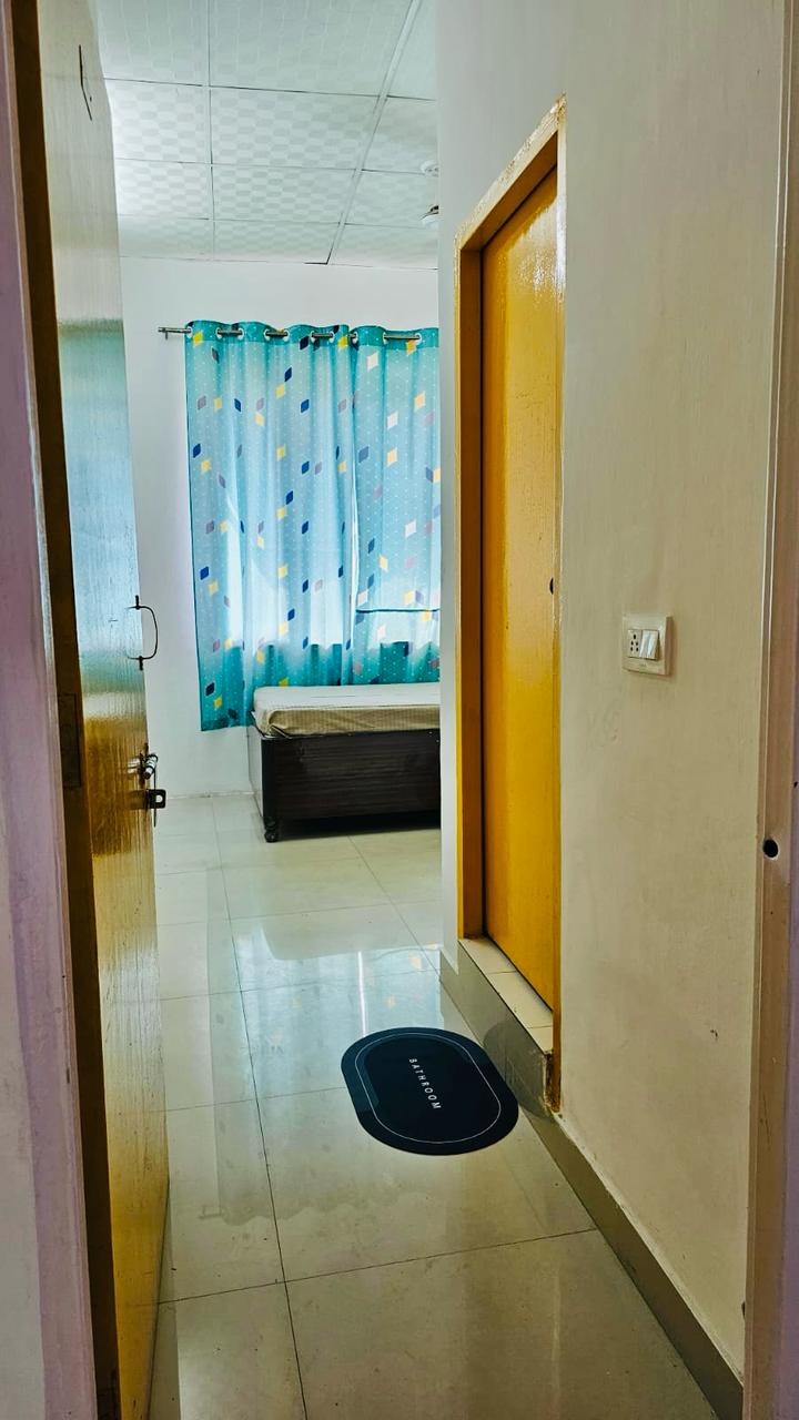Room view from the doorway at Stag House Hostels